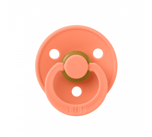 Дитяча соска BIBS Colour Papaya розмір 1 (0-6 місяців)