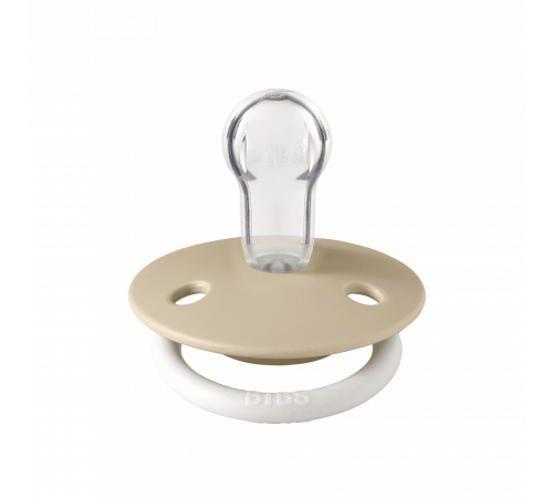 Дитяча соска Bibs De lux Onesize 0-36 Vanilla nigth Ваніль нічна
