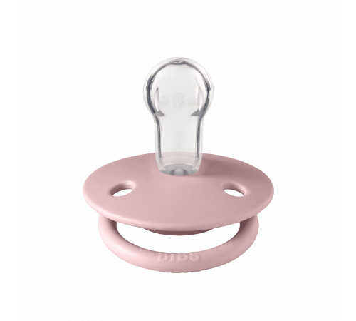 Дитяча соска Bibs De lux Onesize 0-36 Pink Plum Рожева слива