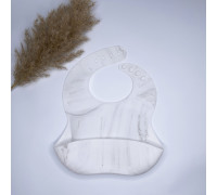 Нагрудник Однотонний Marble Мармур