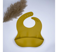 Нагрудник Однотонний Mustard Гірчиця