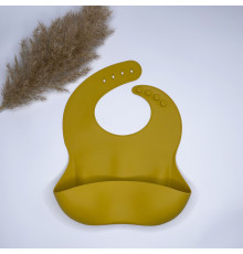 Нагрудник Однотонний Mustard Гірчиця