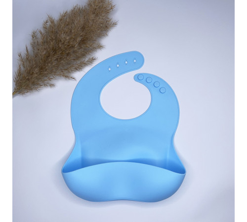 Нагрудник Однотонний Sky blue Небесно голубий Нагрудник Однотонний Sky blue Небесно голубий