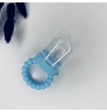 Ніблер з силіконовою ручкою Summer Blue Небесно блакитний