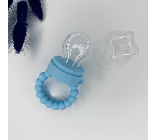 Ніблер з силіконовою ручкою Summer Blue Небесно блакитний Ніблер з силіконовою ручкою Summer Blue Небесно блакитний