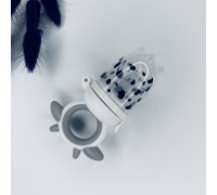 Ніблер Корівка сірий білий