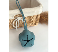 Контейнер силіконовий Smoke blue  Пудровий синій