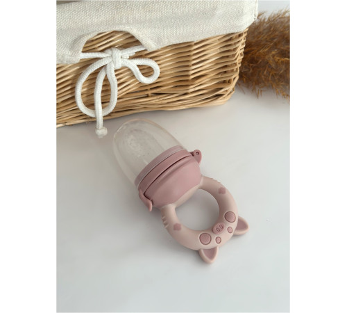 Ніблер Свинка пудровий рожевий