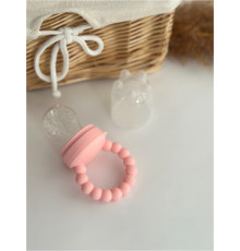 Ніблер з силіконовою ручкою Rose Quartz Рожевий кварц