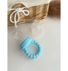 Ніблер з силіконовою ручкою Summer Blue Небесно блакитний