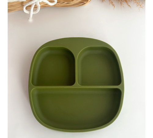 Дитяча тарілка секційна Hunter Хакі