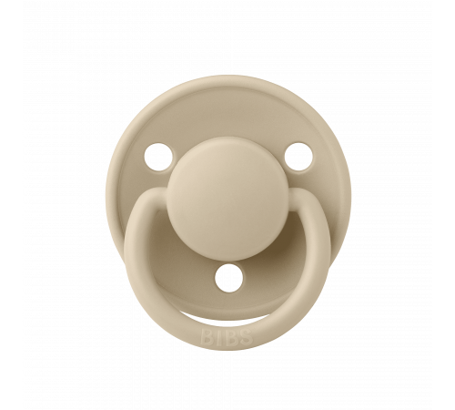 Дитяча соска Bibs De lux латекс Vanilla 2 розмір (6+ місяців)