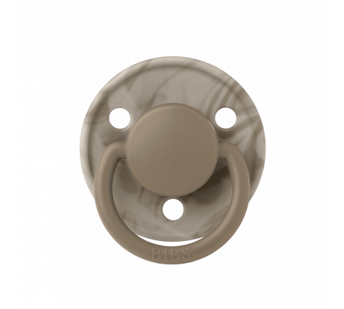 Дитяча соска Bibs De lux латекс Dark Oak Sand 2 розмір (6+ місяців)