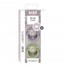 Bibs De Lux Onesize силікон 0-36 Sage Fossil Grey