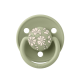 Дитяча соска Bibs De Lux Onesize силікон 0-36 Sage Fossil Grey