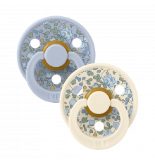 Bibs Colour Liberty Ivory Baby Blue 1 розмір (0-6 місяців) 