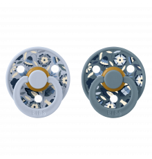 Bibs Colour Liberty Baby Blue Dusty Blue 1 розмір (0-6 місяців) 