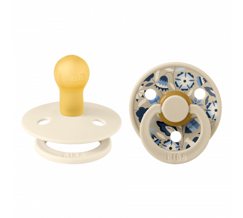 Дитяча соска Bibs Colour Liberty Ivory Vanilla 1 розмір (0-6 місяців)