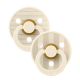 Дитяча соска Bibs Colour Studio набір Pin Ivory Vanilla 1 розмір (0-6 місяців)