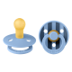 Дитяча соска Bibs Colour Studio набір Pin Sky Blue Steel Blue 1 розмір (0-6 місяців)