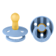 Дитяча соска Bibs Colour Studio набір Pin Sky Blue Steel Blue 2 розмір (6-18 місяців)