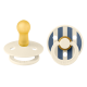 Дитяча соска Bibs Colour Studio набір Pin Ivory Steel Blue 2 розмір (6-18 місяців)
