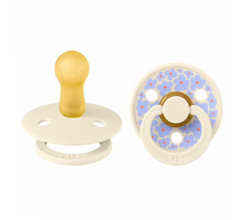Дитяча соска Bibs Colour Studio набір Ivory 2 розмір (6-18 місяців)