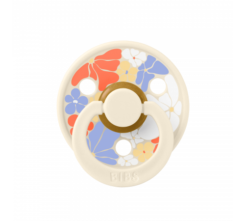 Дитяча соска Bibs Colour Studio Flower child 1 розмір (0-6 місяців)