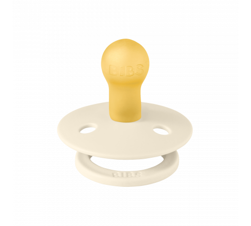 Дитяча соска Bibs Colour Studio Pin Ivory Vanilla 1 розмір (0-6 місяців)