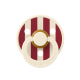 Дитяча соска Bibs Colour Studio Block Ivory Ruby 2 розмір (6+ місяців)
