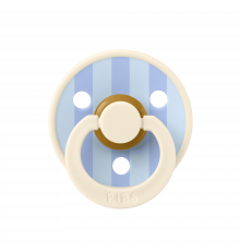 Bibs Colour Studio Block Ivory Dusty blue 1 розмір (0-6 місяців)