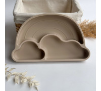 Секційна тарілка Веселка Cappuccino Капучіно