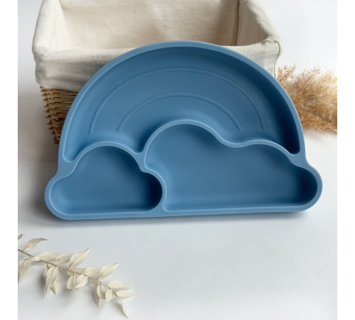 Секційна тарілка Веселка Fog Туманний