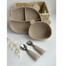 Набір посуду Ведмедики Cappuccino Капучіно