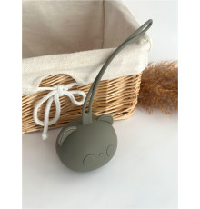 Контейнер для соски силіконовий Ведмедик Sage Шавлія