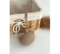 Контейнер для соски силіконовий Cappuccino Капучіно