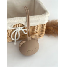 Контейнер для соски силіконовий Cappuccino Капучіно