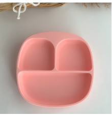 Тарілка секційна Rose Quartz Рожевий кварц