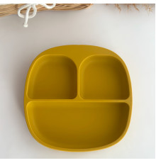 Тарілка секційна Mustard Гірчиця