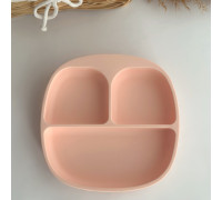 Тарілка секційна Light pink Світло рожевий