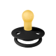 Дитяча соска Bibs De lux латекс Black розмір 1 (0-6 місяців)