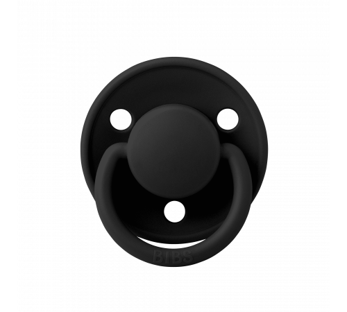 Дитяча соска Bibs De lux латекс Black розмір 1 (0-6 місяців)