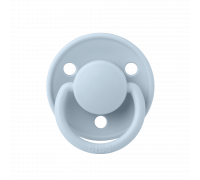 Дитяча соска Bibs De lux латекс Baby Blue розмір 1 (0-6 місяців)