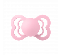 Дитяча соска Bibs Supreme силікон Baby pink 2 розмір (6+ місяців)