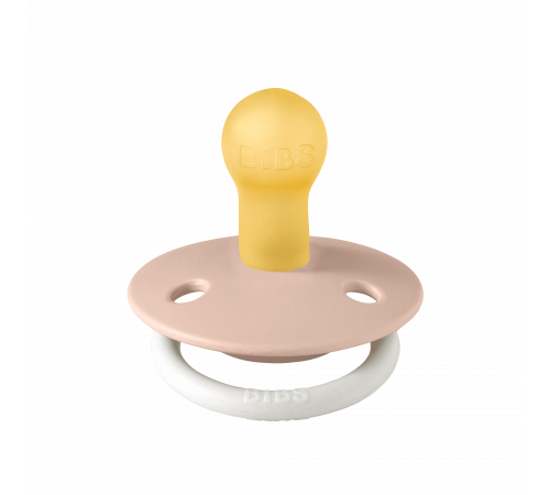 Дитяча соска Bibs De lux латекс Blush Glow 1 розмір (0-6 місяців)