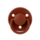 Дитяча соска BIBS De Lux Silicone Round (кругла) – Rust 0-36 міс