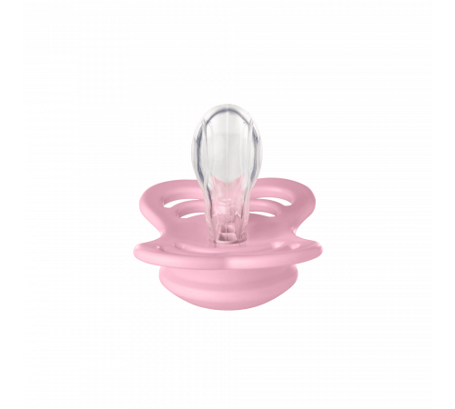 Дитяча соска Bibs Supreme силікон Baby pink 1розмір (0-6 місяців)