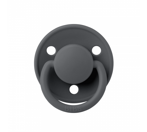Дитяча соска Bibs De lux Onesize 0-36 Iron