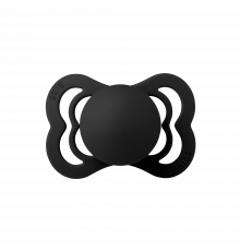 Дитяча соска Bibs Supreme силікон  Black Чорний  розмір 2 (6-18 місяців)