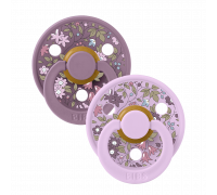 Пустушка бібс Bibs Colour Liberty Violet Sky Mauve комплект дитячих сосок 1 розмір (0-6 місяців)